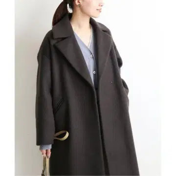 IENA 20AW MANTECO 오버 체스터 코트 36