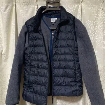 THE NORTH FACE 다운 베스트 L 사이즈 네이비/그레이