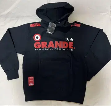 GRANDE 후드티 블랙 M