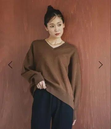 글로벌 워크 맨투맨 라이크 V넥 풀오버