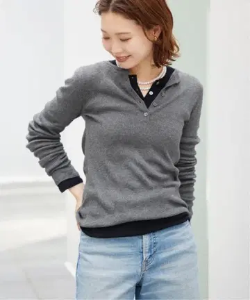 slobe iena 스이비 하이 게이지 헨리 풀오버