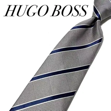 3778 컨디션 최상 휴고보스 넥타이 레지멘탈 글렌체크