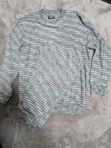 MISSONI 스트라이프 긴팔 티셔츠 M 사이즈