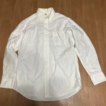 UNIQLO 화이트 긴팔 셔츠 S