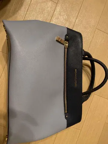 MICHAEL KORS 그레이 네이비 핸드백
