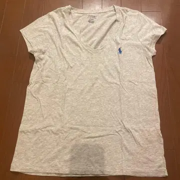 폴로 랄프 로렌 V넥 티셔츠 그레이