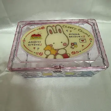 산리오 치어리 참 클리어 소품함