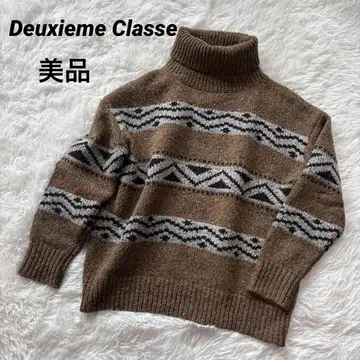 Deuxieme Classe JACQUARD 터틀넥 풀오버
