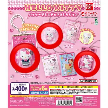 Hello Kitty 패키지 미니어처 컬렉션