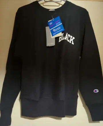 Champion Reverse Weave BEAMS 별주 맨투맨 블랙