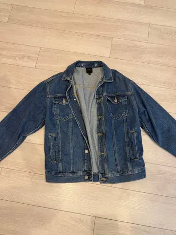 ARMANI 데님 자켓 데님 블루