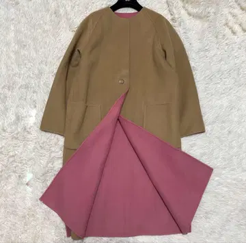 데미룩스 빔즈 정가 5만 9천 울 리버서블 코트 M