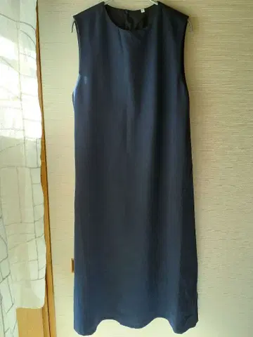 무인양품 울 원피스 M 네이비