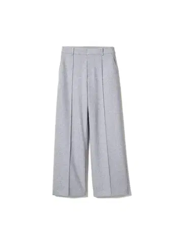 UNIQLO 브러쉬드 저지 와이드 팬츠 XXL 그레이 빅 사이즈