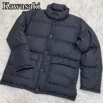 [ 새상품급 ] Kawasaki 다운 자켓 블랙