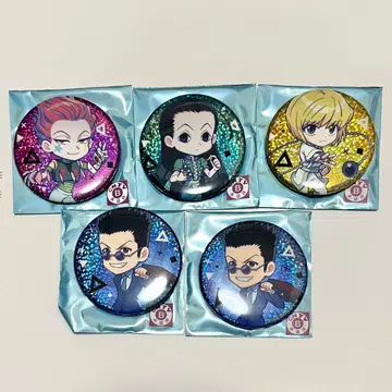 HUNTER x HUNTER 히소카 이르미 크라피카 레오리오 캔뱃지