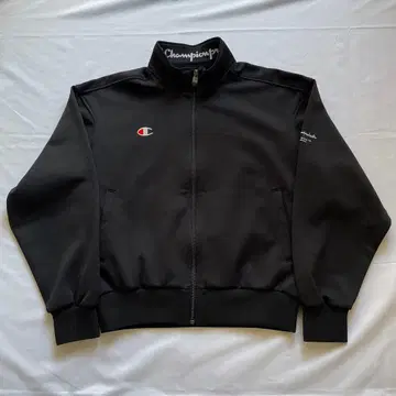 00s 챔피언 트랙 자켓 블랙 y2k 구제 그런지