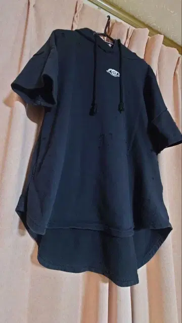 F.F.T collection 블랙 후드 부착 후드티