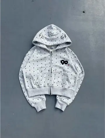 9090 Angel Dot Zip Hoodie M 사이즈