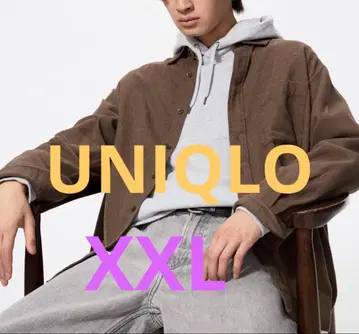 UNIQLO 플란넬 셔츠 브라운