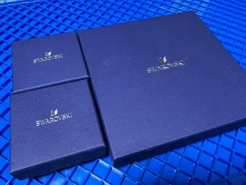 컨디션 최상 Swarovski 크리스탈 목걸이 귀걸이 세트