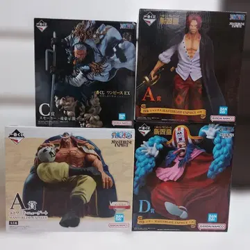 제일복권 원피스 피규어 세트 흰 수염 샹크스 배기 흡연자