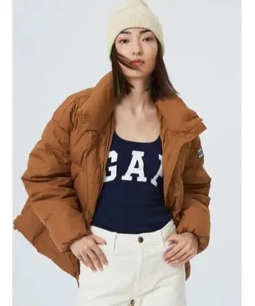 GAP 브라운 다운 자켓 M 사이즈