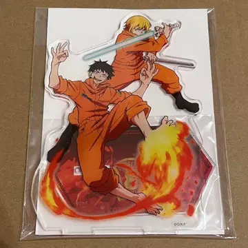 불꽃 소방대 신라 아서 아크릴 스탠드 컬렉션 신규 일러스트