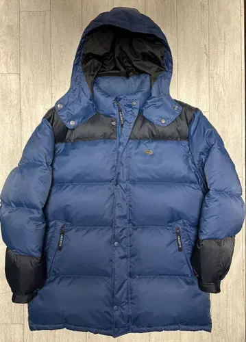 LACOSTE 네이비 다운 자켓