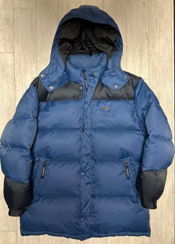LACOSTE 네이비 다운 자켓