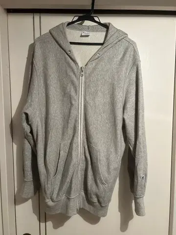 JOURNAL STANDARD 별주 그레이 풀 집업 후드티 챔피온