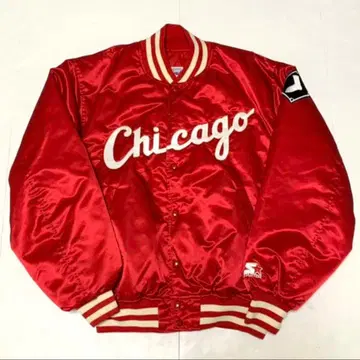 시카고 스타디움 자켓 레드 USA MLB