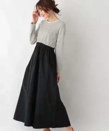 새상품, 택 포함 도킹 원피스 긴팔 GLOBALWORK 당일 발송