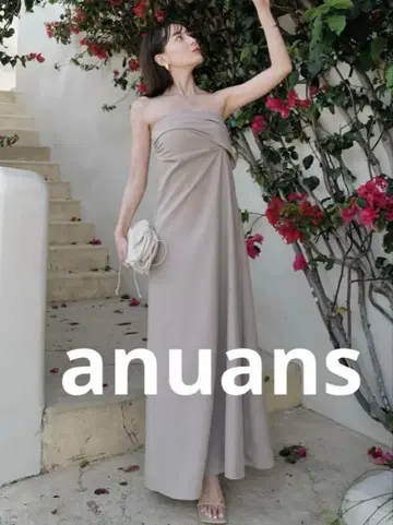 아뉴앙스 프레르 베어 원피스 베이지 S 사이즈