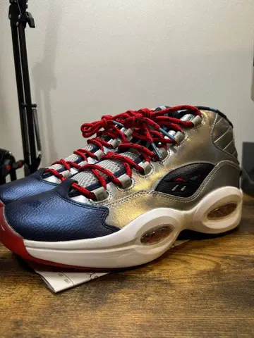 FZ1366 하덴x리복 퀘스천Mid 매트 실버 새상품 상자 없음