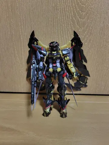 RG 건담 아스트레이 골드 프레임 아마츠 미나 조립 완료품 정크제품