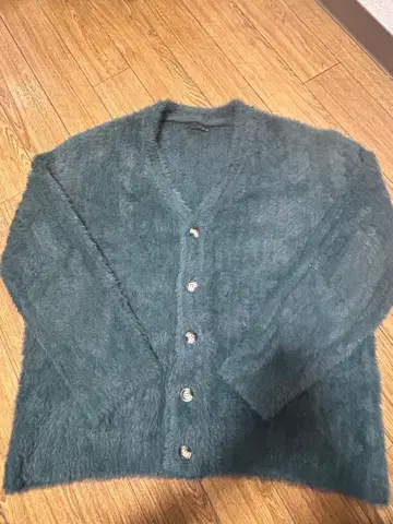 새상품급 ZARA 다크 틸 가디건 L-XL