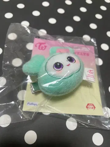 TWICE LOVELYS 봉제 인형 헤어핀 MIVELY (미브리)