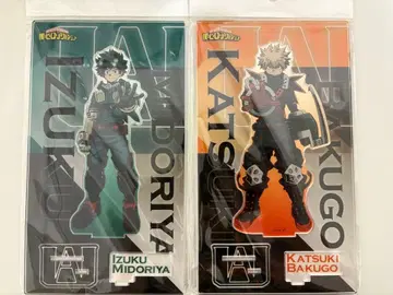 미도리야 이즈쿠 바쿠고 카츠키 아크릴 스탠드 2체 세트!