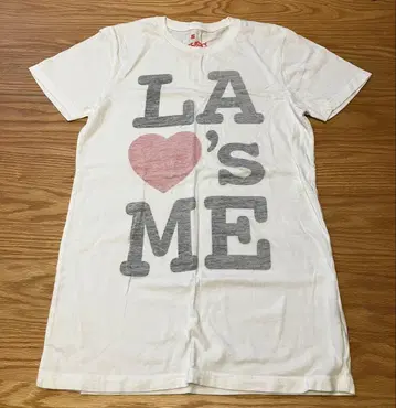 로컬 셀러브리티 브랜드 LA's ME 화이트 T셔츠 S 사이즈