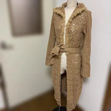 레어 빅토리아 시크릿 구매 니트 롱 가디건