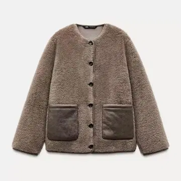 ZARA 새상품 보아 자켓