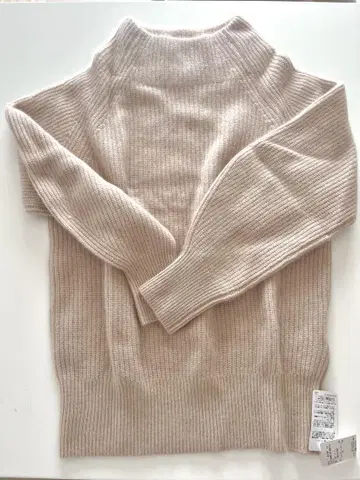 [ 미사용 새상품 ] Spick&Span FURMIX 아제 보틀넥 베이지