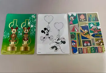 디즈니 스토어 가위바위보 카드