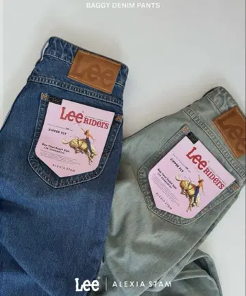 [Lee x ALEXIA STAM] Baggy Denim