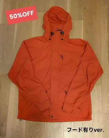 [가격 인하 재판매] 마운틴 하드웨어 오렌지 윈드쉘 M