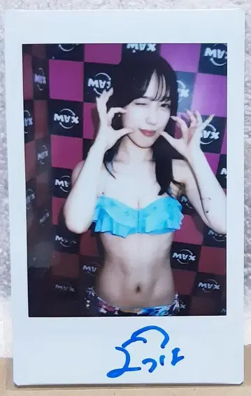 초절정 레어 이벤트 한정품 코토미나 요츠하 친필 사인 폴라로이드 2