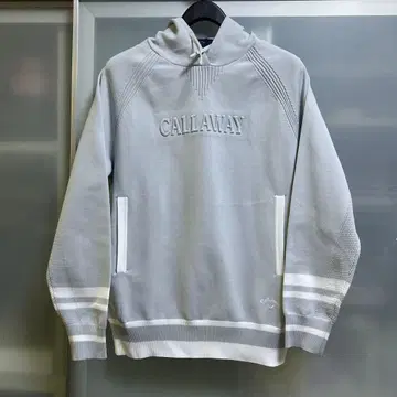 CALLAWAY 후드 부착 라이트 그레이 후드티