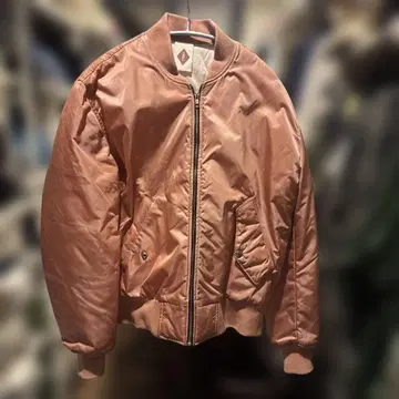 PIGALLE 핑크 MA-1 플라이트 자켓