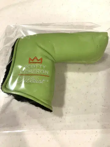 스카티 카메론 커스텀샵 퍼터 커버 라임 그린